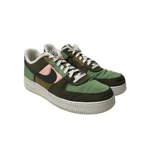 Nike Air Force 1 '07 LX Shoes Toasty Oil Green Olive DC8744-300 Men's Size 11.5